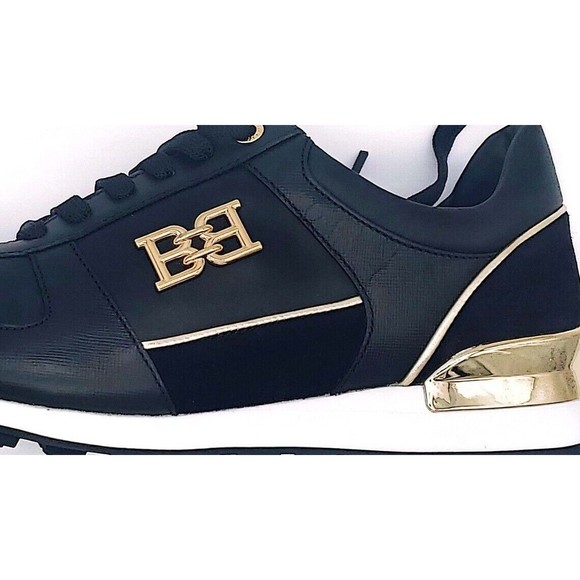 Bally Glenia Lace-Up Sneakers Shoes Calf Embossed Black BNWB Size 9.5 - Picture 16 of 16